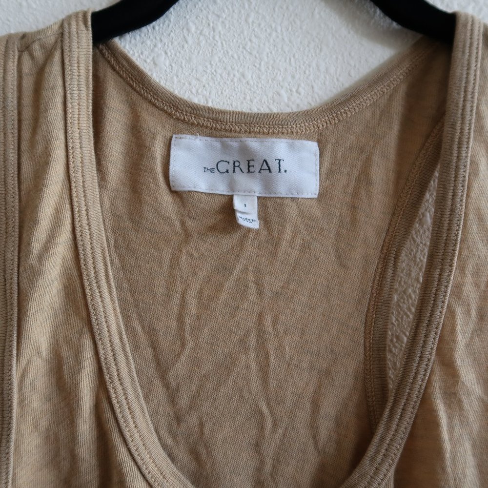 The Great. Racerback tank size 1
